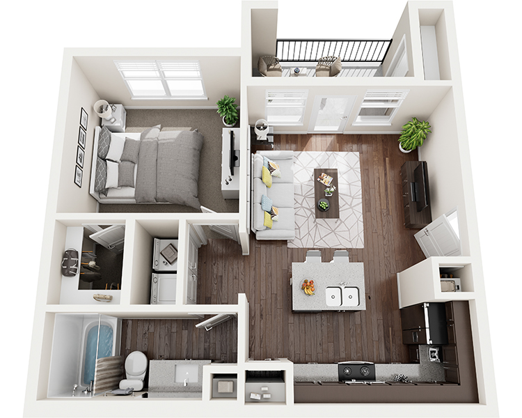 A2 Floor Plan